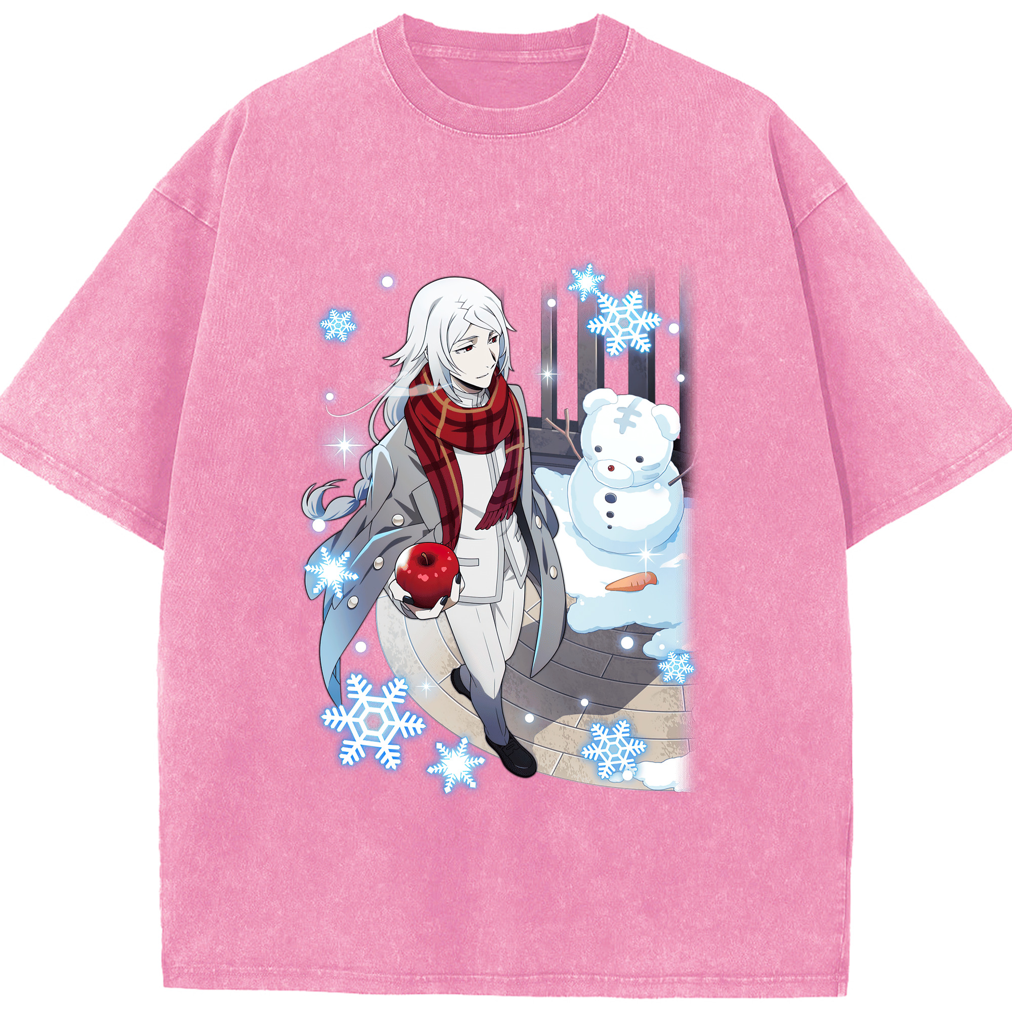 （画像用） 文豪ストレイドッグス Bungo Stray Dogs 綿100% ヴィンテージ風 半袖Tシャツ（フロントプリント）